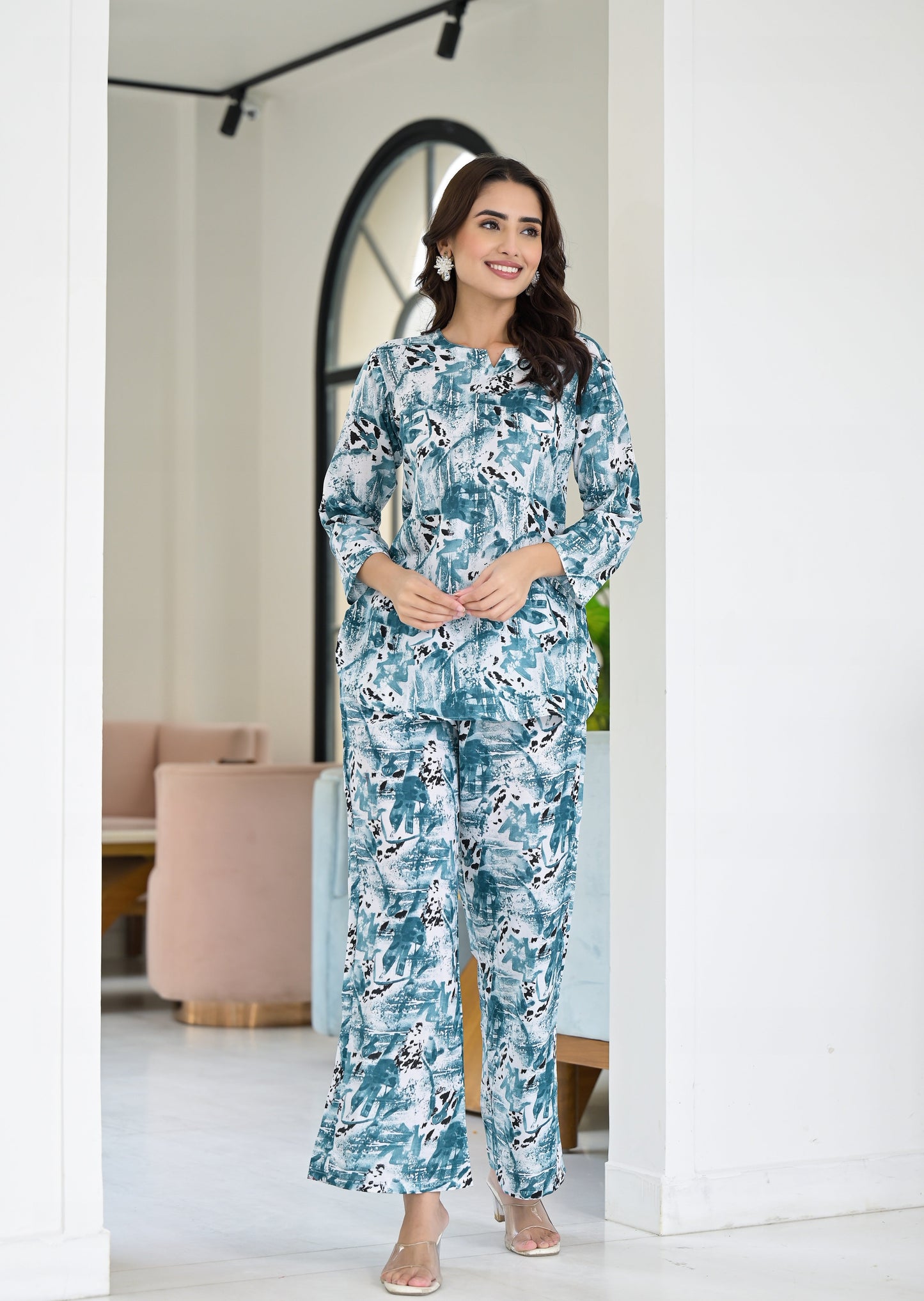 Anam Ethnic Set Women Printed Co-ord Set