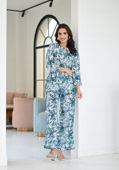 Anam Ethnic  Set Women Printed Co-ord Set