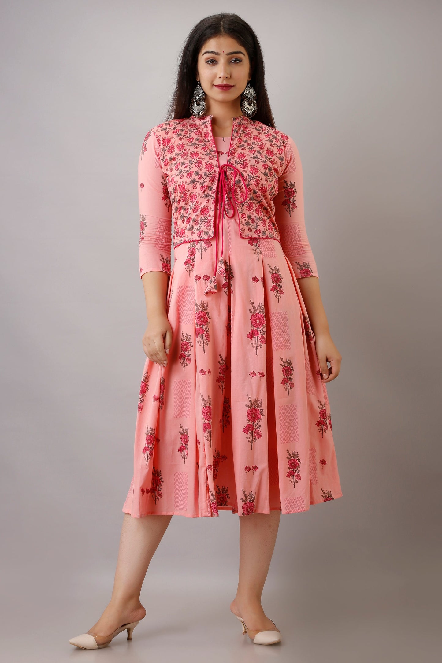 Anam jaipuri Exclusive Designer Dress in Pink