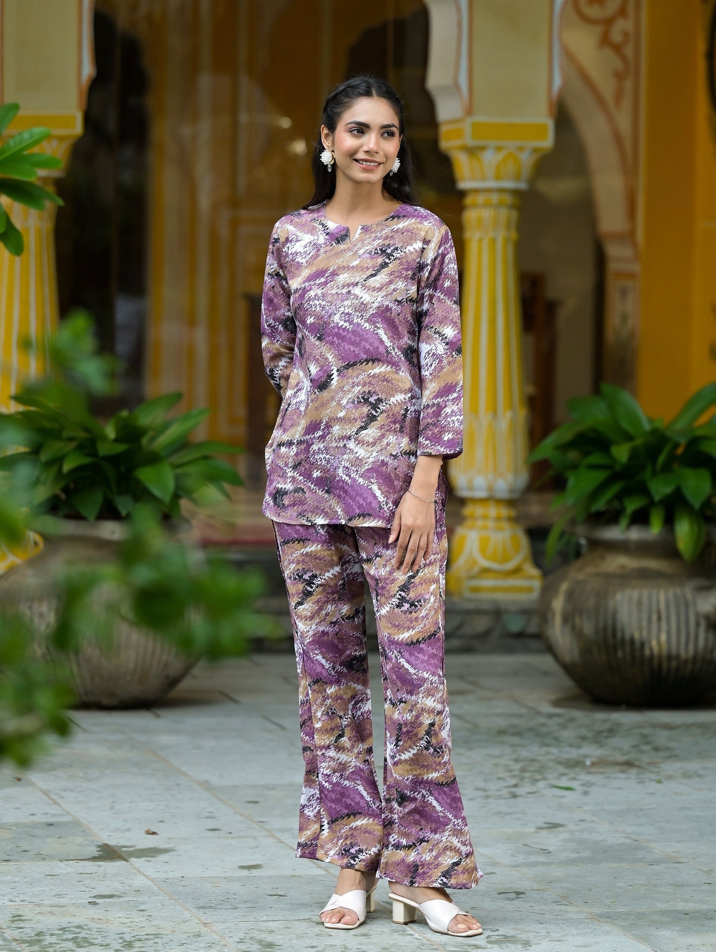 Anam Ethnic Set Printed Co-ord Set