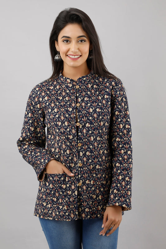 Anam jaipuri  Reversible Woolen Jacket For Women