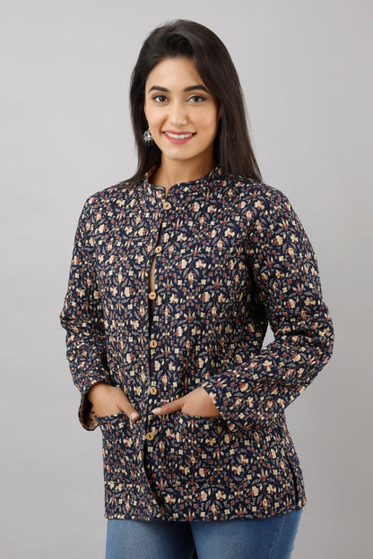 Anam jaipuri  Reversible Woolen Jacket For Women