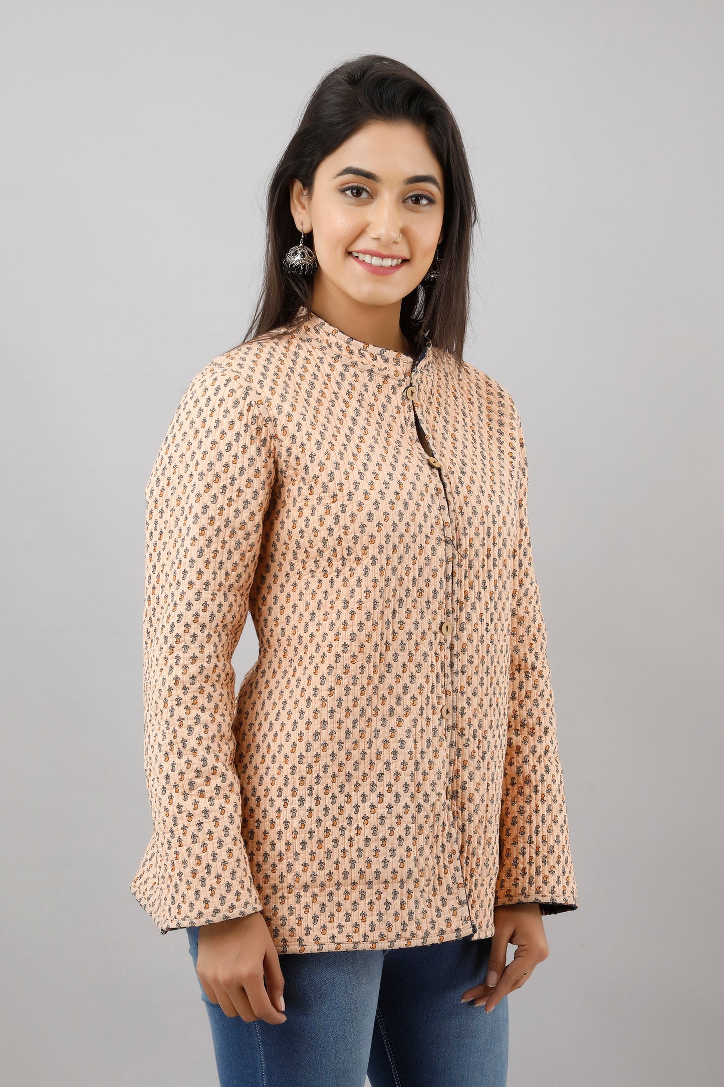 Anam jaipuri  Reversible Woolen Jacket For Women