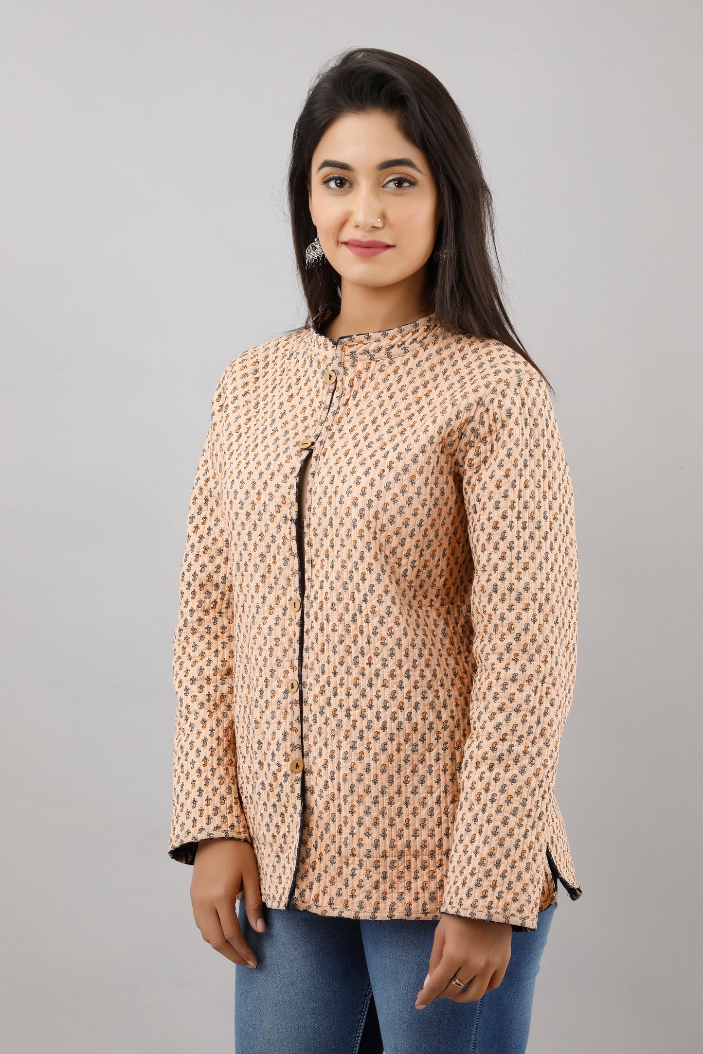 Anam jaipuri  Reversible Woolen Jacket For Women