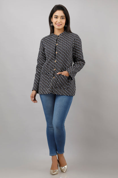 Anam jaipuri  Reversible Woolen Jacket