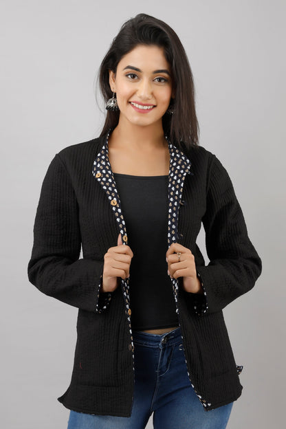 Anam jaipuri  Reversible Woolen Jacket