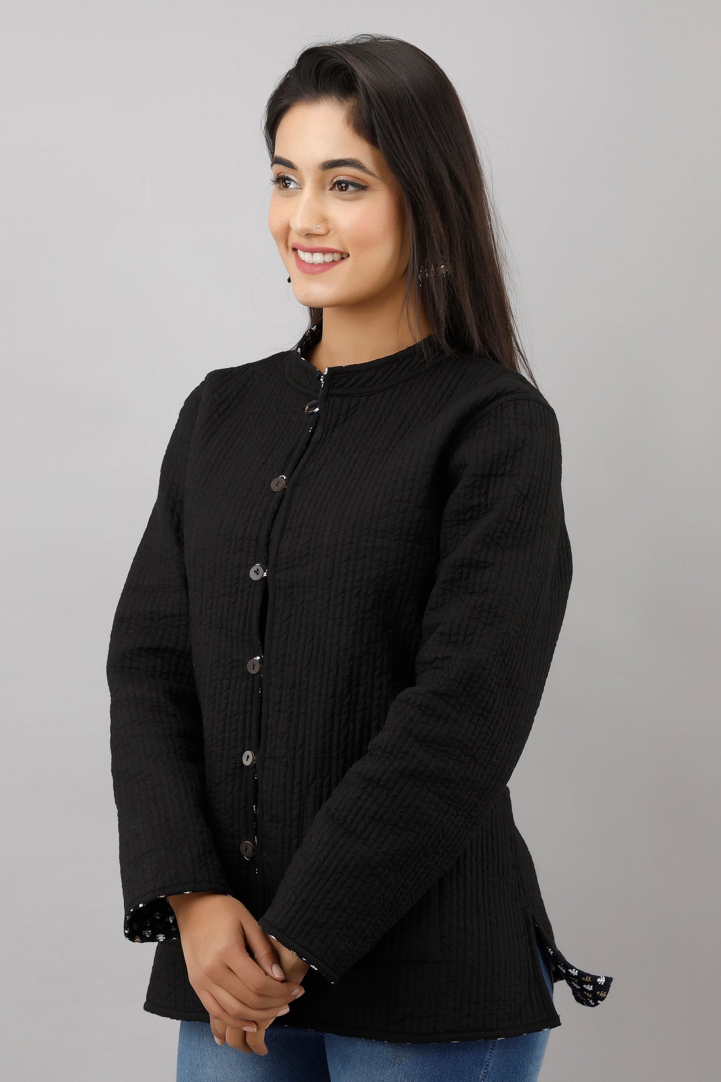 Anam jaipuri  Reversible Woolen Jacket