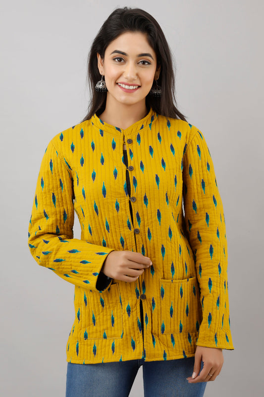 Anam jaipuri  Reversible Woolen Jacket For Women