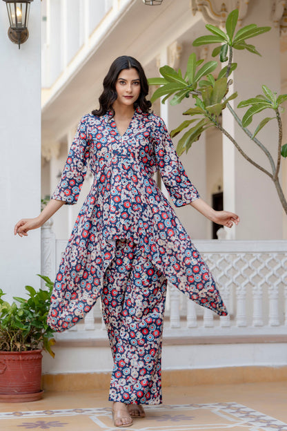 Anam jaipuri Elegant Asymmetrical Co-Ord Set