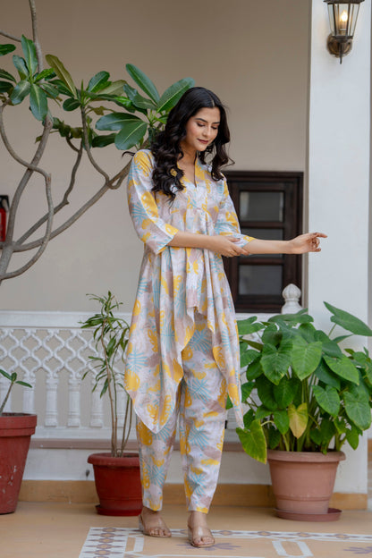 Anam jaipuri Beautiful Asymmetrical Co-ord Set