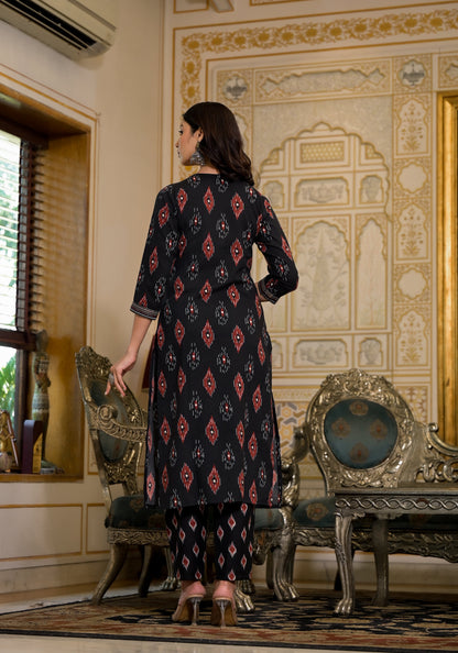 Anam Ethnic Set Women Embroidery Kurta and Pant Set With Dupatta