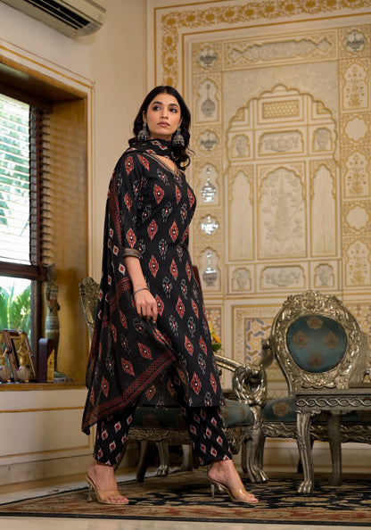 Anam Ethnic Set Women Embroidery Kurta and Pant Set With Dupatta