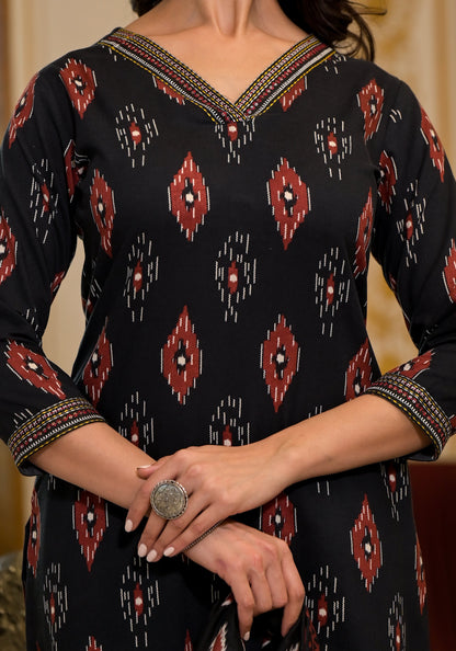 Anam Ethnic Set Women Embroidery Kurta and Pant Set With Dupatta